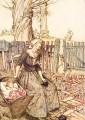 Mother Goose Bye Baby Bunting, ilustrador Arthur Rackham